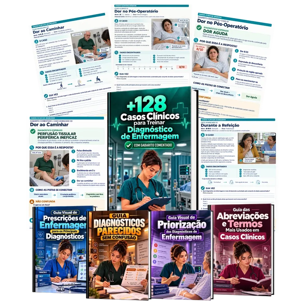 Plano Completo — +128 Casos Clínicos + 4 bônus